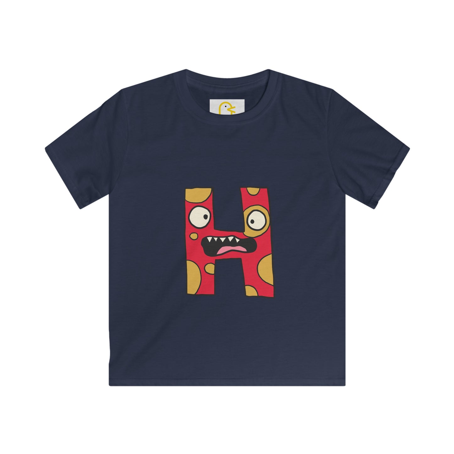 Alphabeasts T-shirt: H