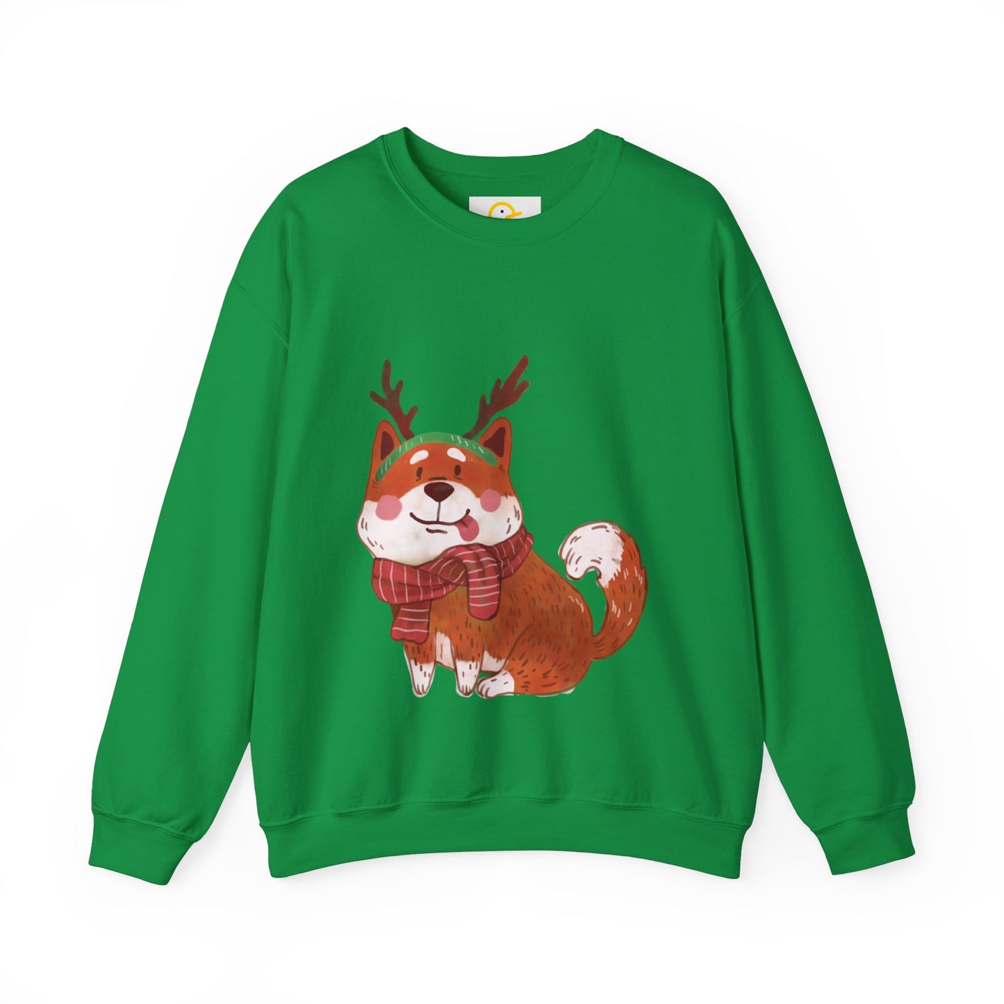 Christmas Critters Sweatshirt: Corgi