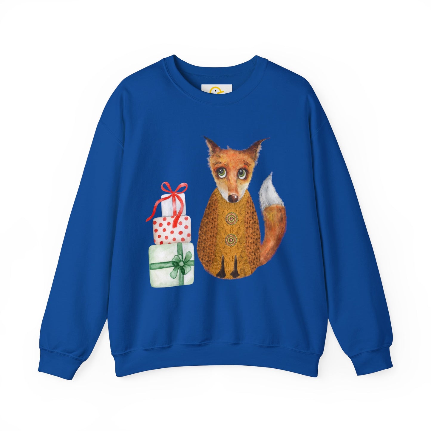 Christmas Sweatshirt: Cosy Fox