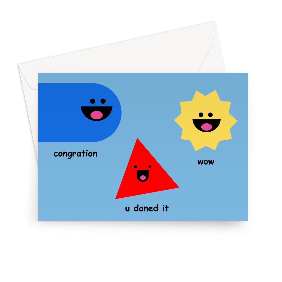 Comic Sans: Congratulations Card