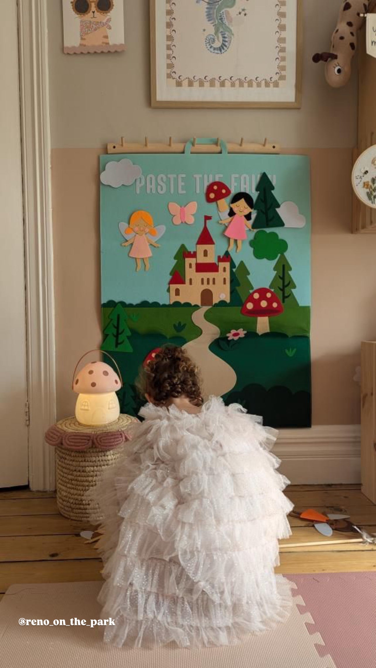 Paste the Fairy™ Felt Board – Magical Dress-Up Activity for Kids