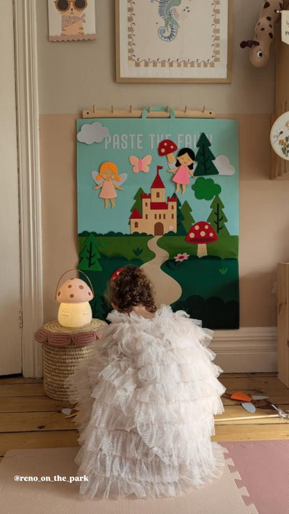 Paste the Fairy™ Felt Board – Magical Dress-Up Activity for Kids