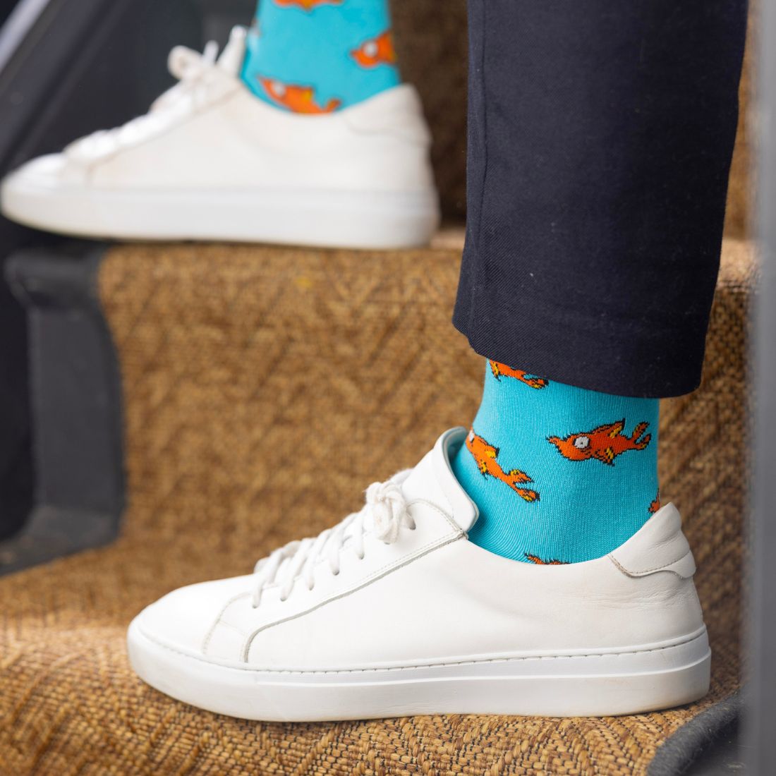 Guppy Fish Bamboo Socks