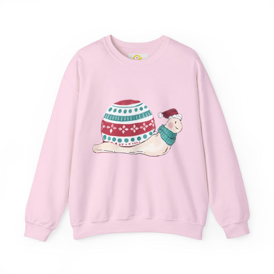 Christmas Critters Sweatshirt: Snail