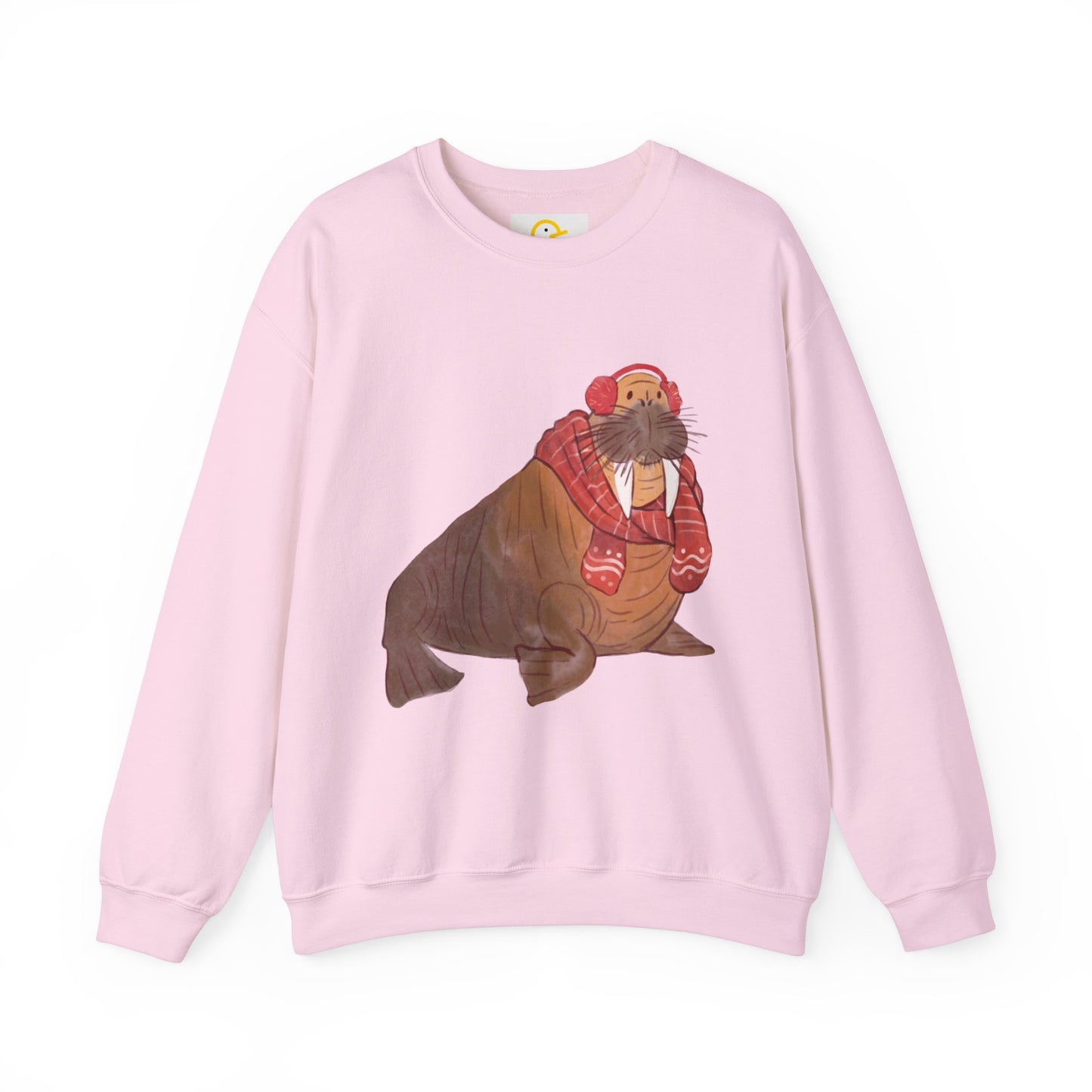 Christmas Critters Sweatshirt: Walrus