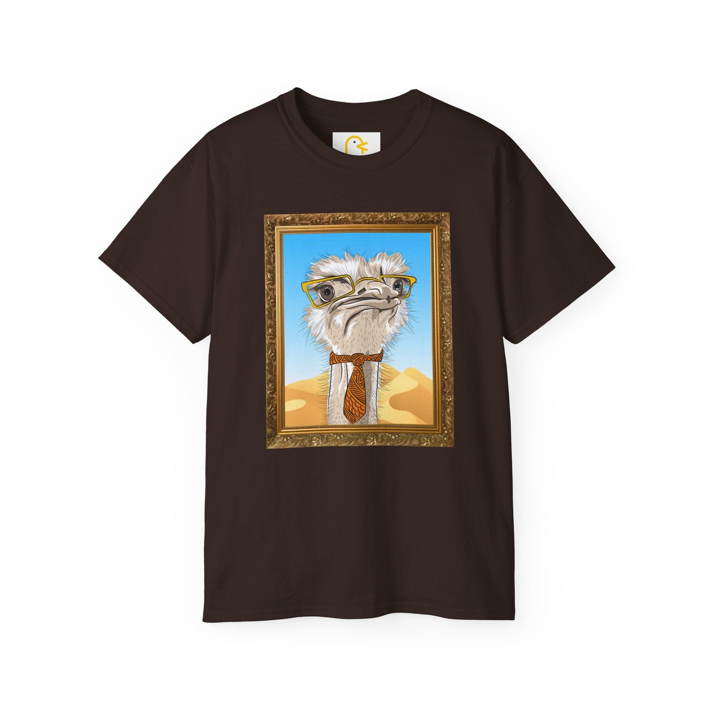 Ostrich Portrait T-shirt