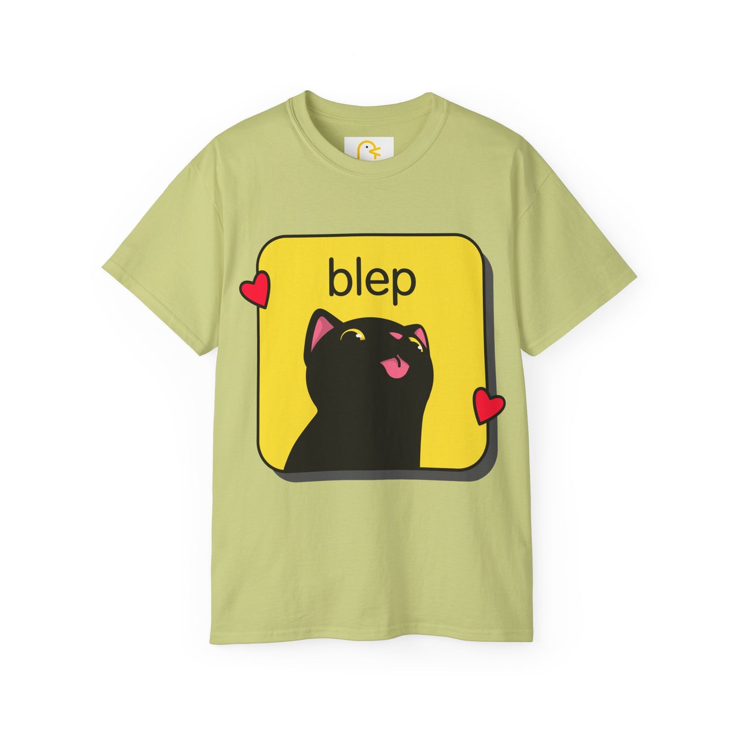 Cat T-shirt: Blep