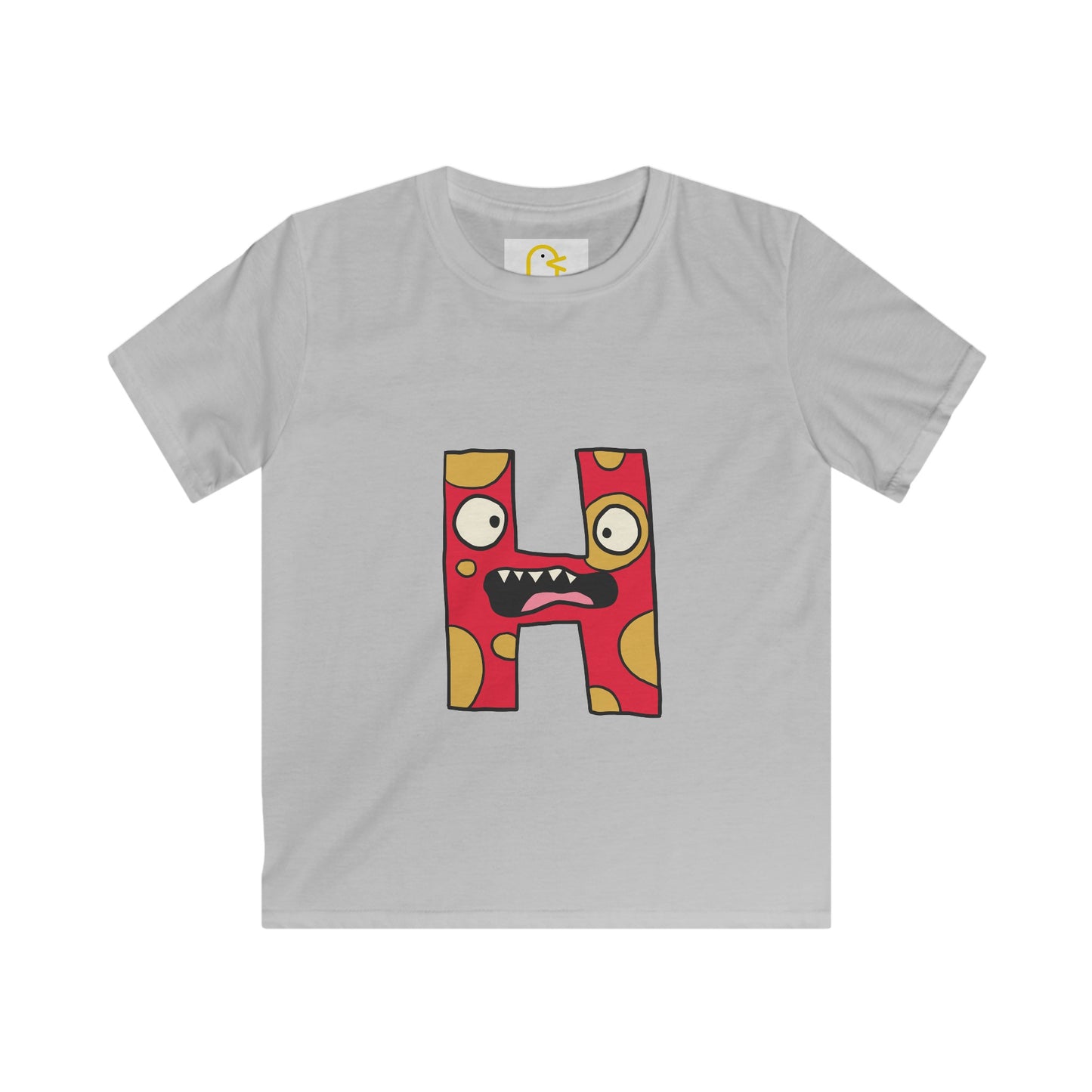 Alphabeasts T-shirt: H