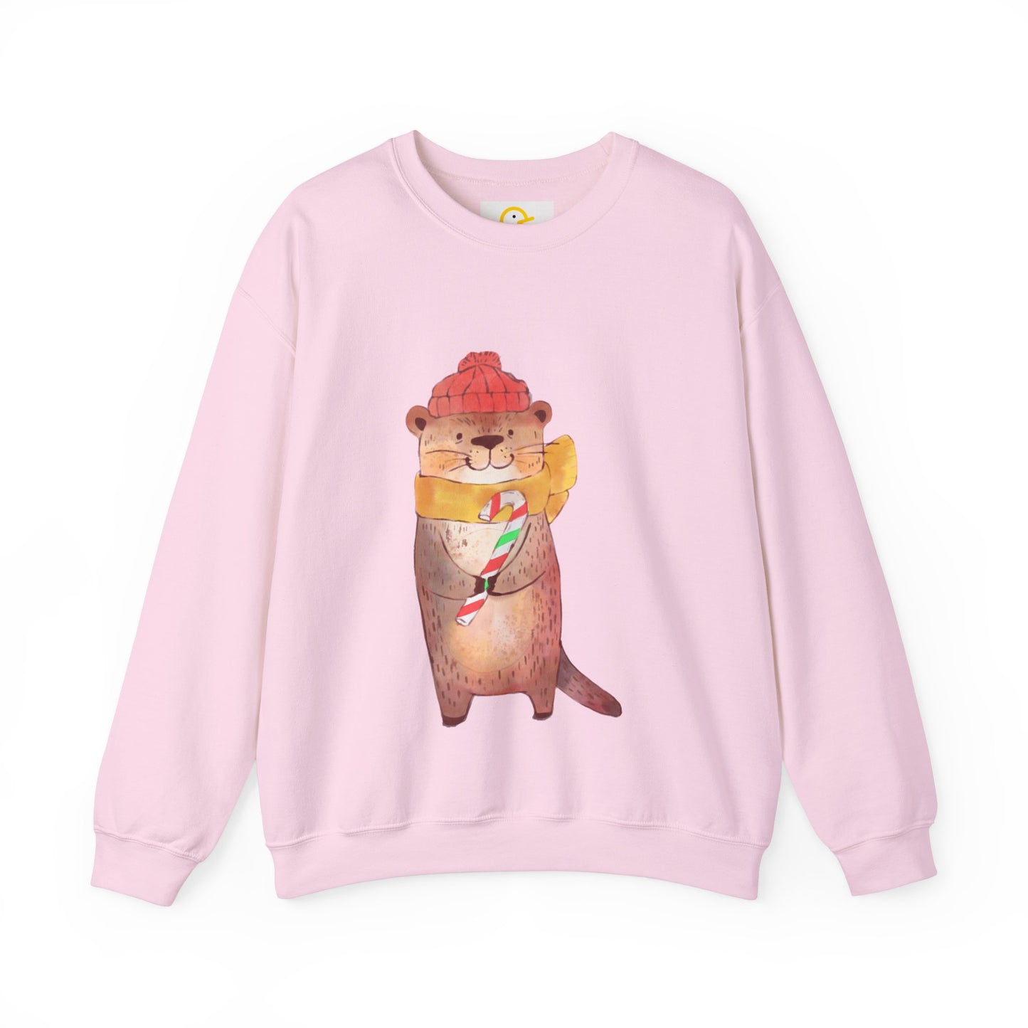 Christmas Critters Sweatshirt: Otter