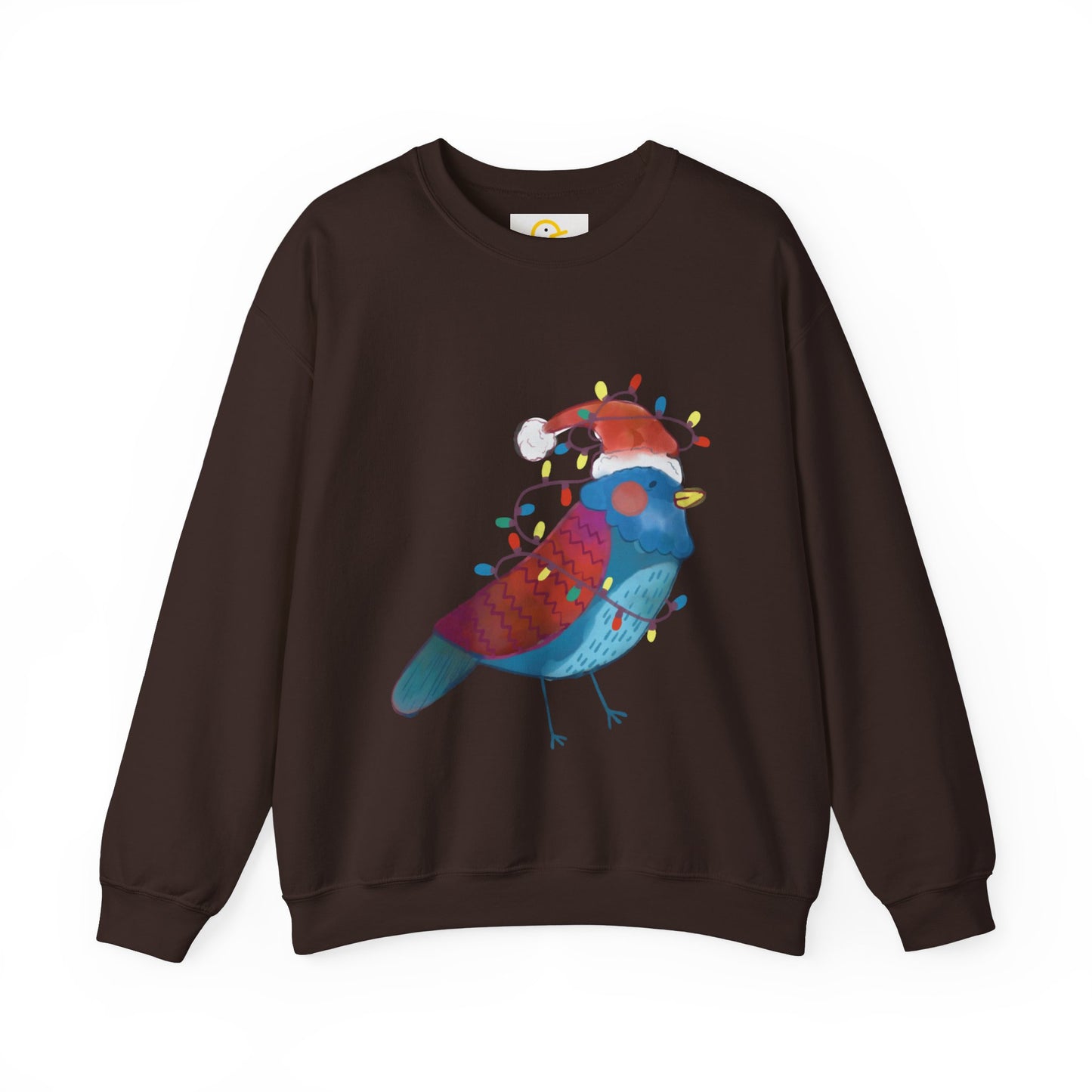 Christmas Critters Sweatshirt: Robin