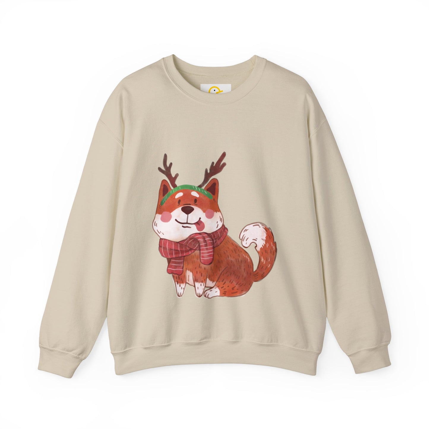 Christmas Critters Sweatshirt: Corgi