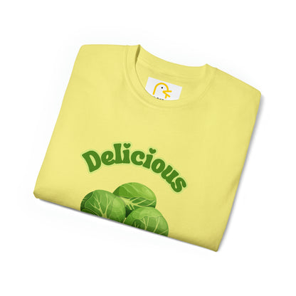 Festive Christmas T-shirt: Sprouts - Delicious Bastards