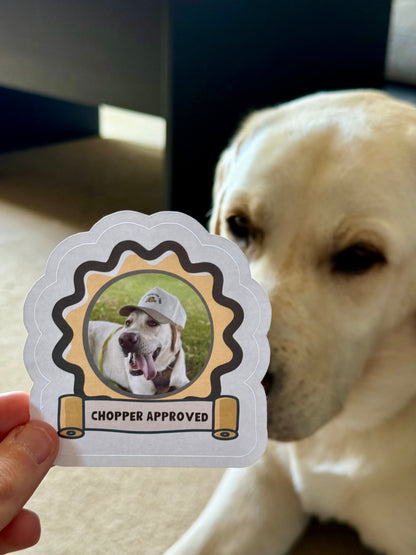 Chopper Approved Labrador Sticker | Not Made For This