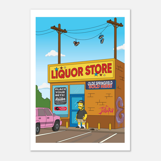 Doh! Boy Liquor Store - Print