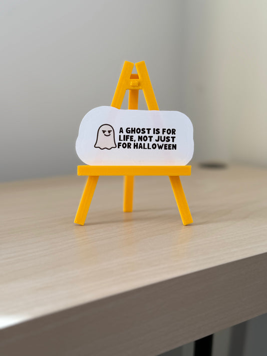 A Ghost is for Life Sticker | Not Made For This