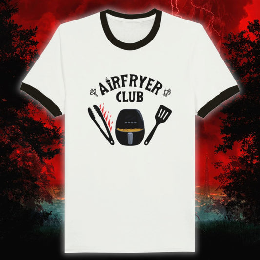 Airfryer Club Ringer T-shirt