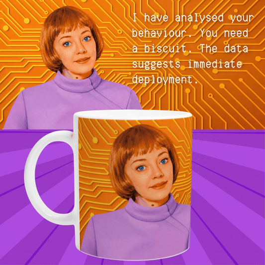 Ann Droid Office Mug
