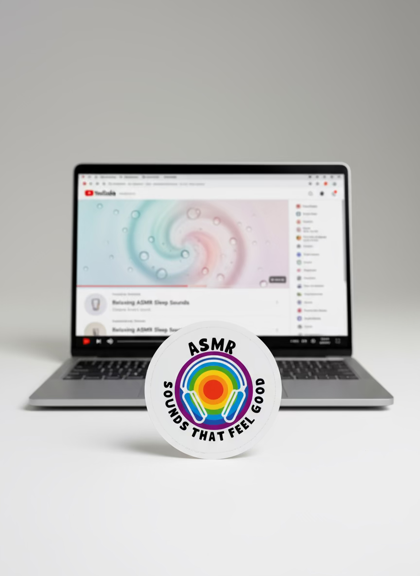 ASMR - Sounds That Feel Good Sticker | Not Made For This
