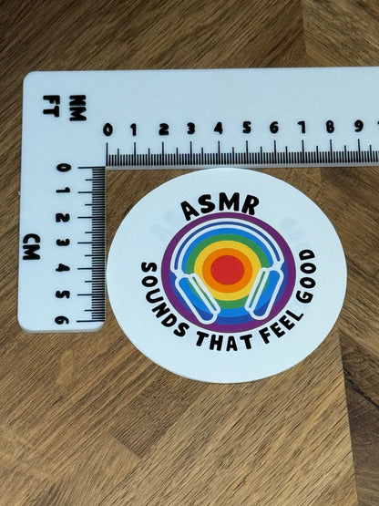 ASMR - Sounds That Feel Good Sticker | Not Made For This