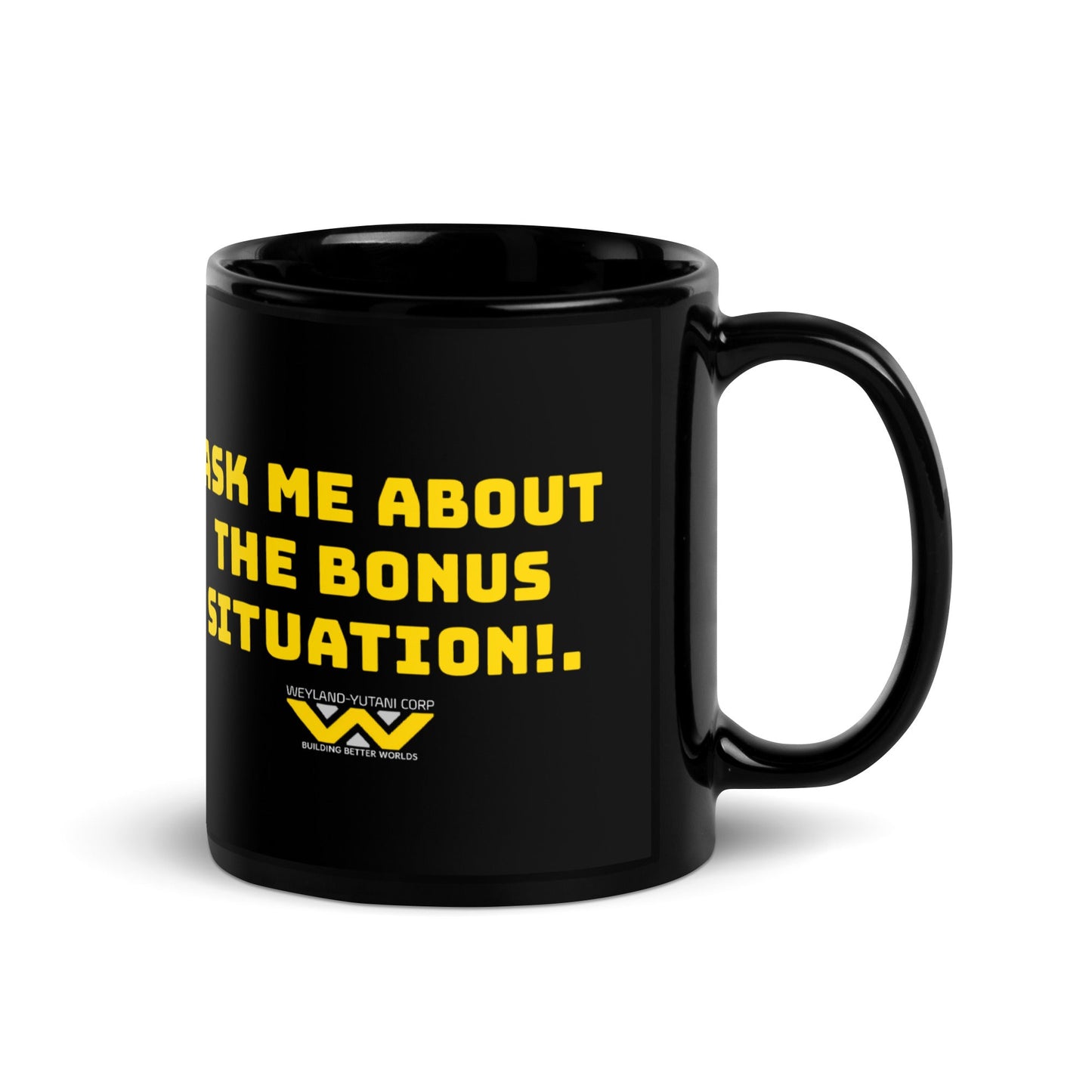 Alien, Bonus Situation Black Glossy Mug