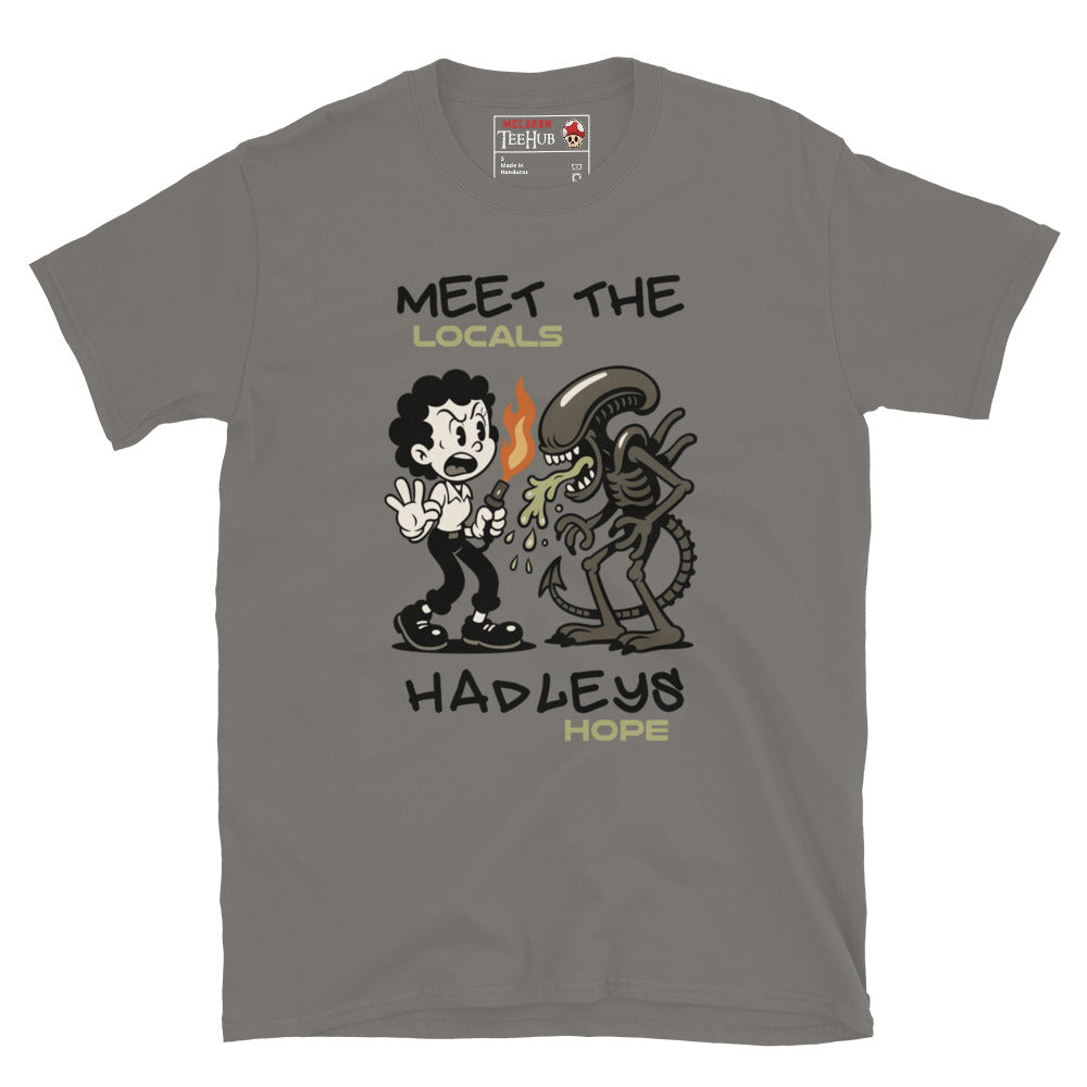 Aliens Movie "Meet the Locals" T-Shirt