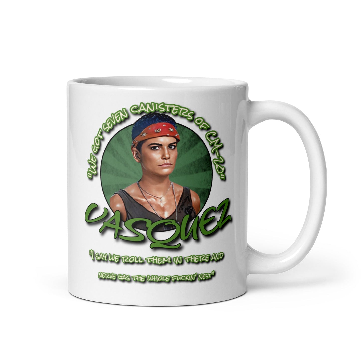 Aliens Movie, Vasquez Coffee Mug