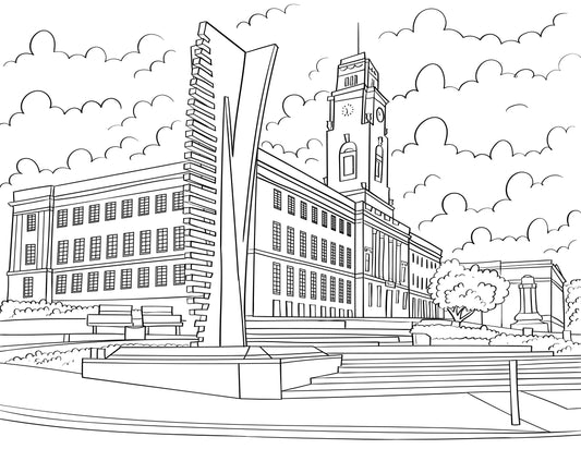 Barnsley Colouring Book (A4)