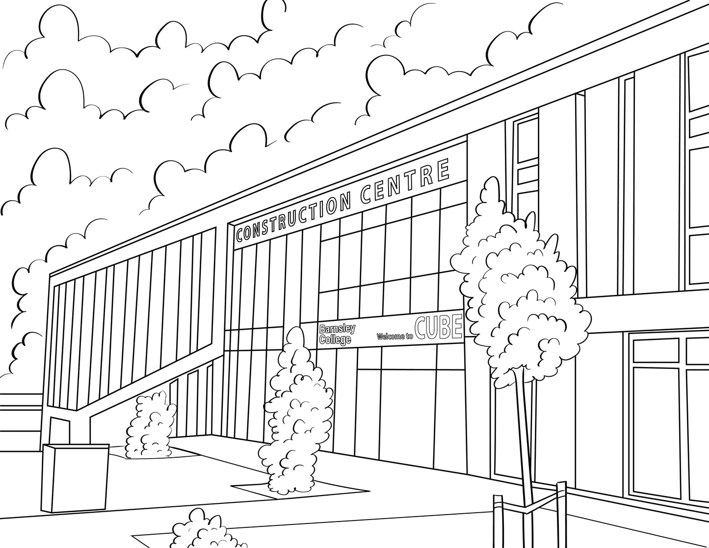 Barnsley Colouring Book (A4)