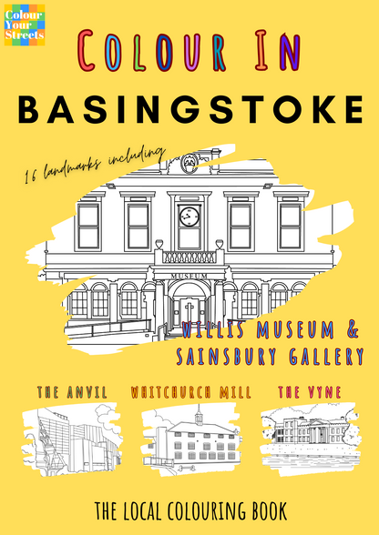 Basingstoke Colouring Book (A4)