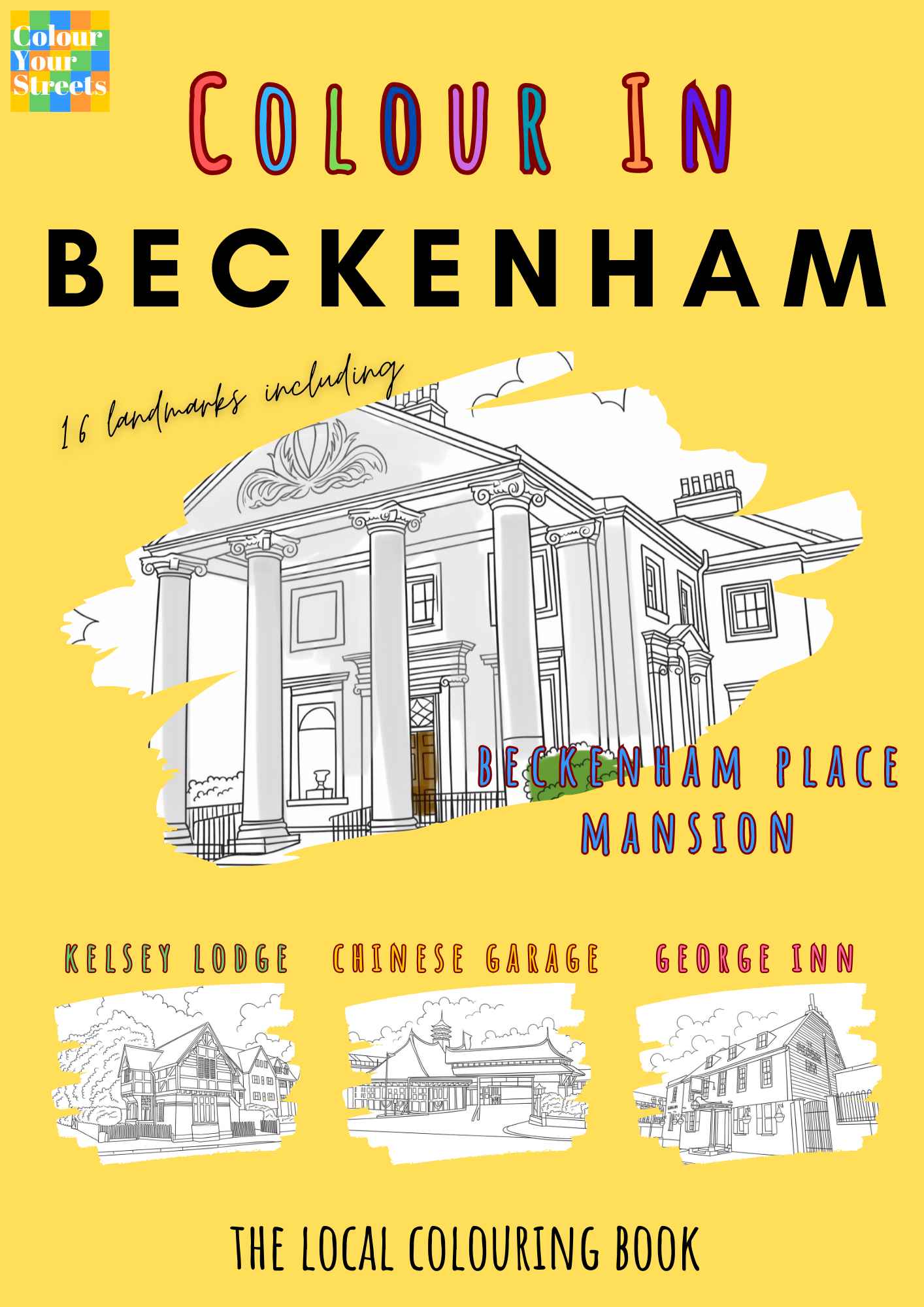Beckenham Colouring Book (A4)