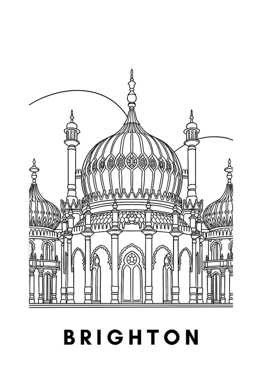 Brighton Wall Art (A4)