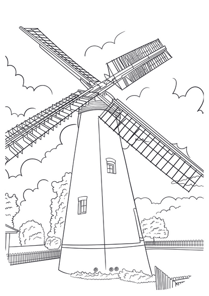 Brixton Colouring Book (A4)