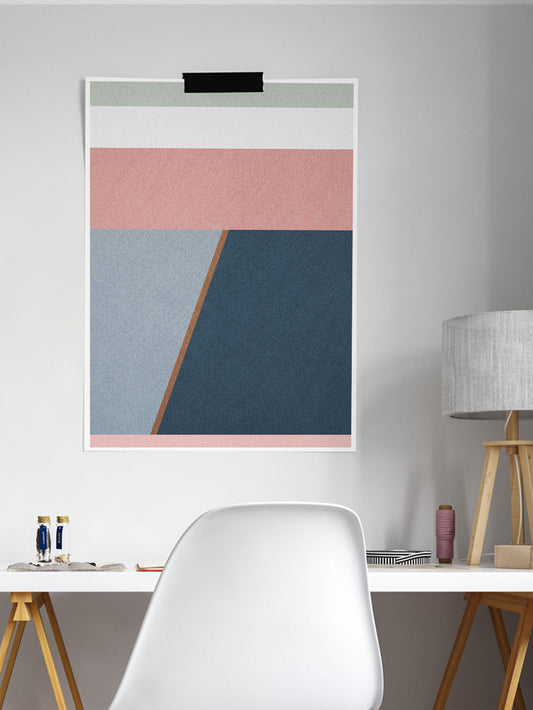 Calm Neutral Abstract Art