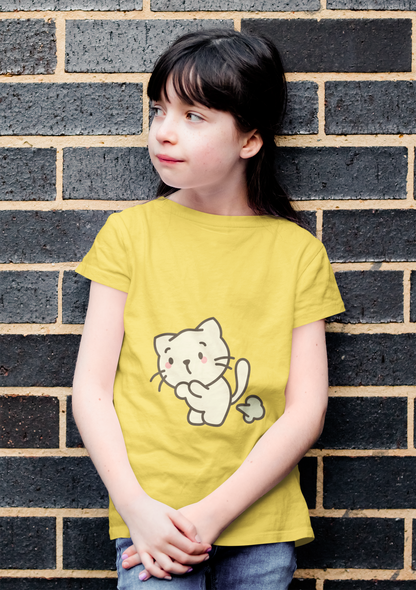 Farty Animals T-shirt: Cat