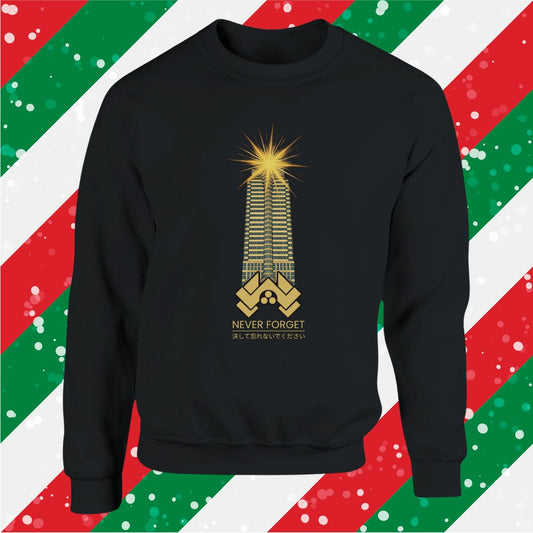 Nakatomi Plaza: Never Forget Christmas Sweatshirt