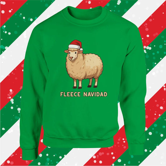 Fleece Navidad Christmas Sweatshirt