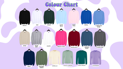 Lobotomize me embroidered sweatshirt