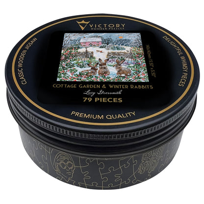 Cottage Garden & Winter Rabbits MINI QT