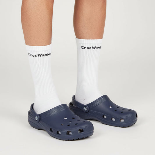 Croc Wanker - Quoted Socks