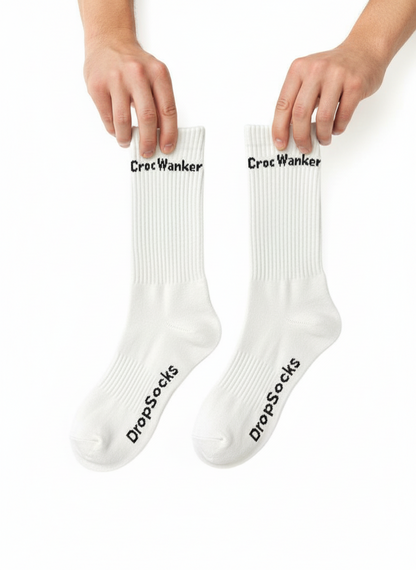 Croc Wanker - Quoted Socks