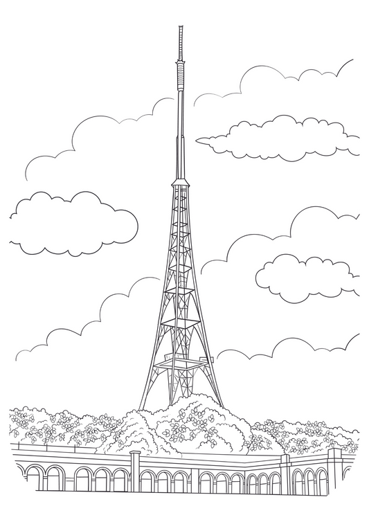 Crystal Palace Colouring Book (A4)