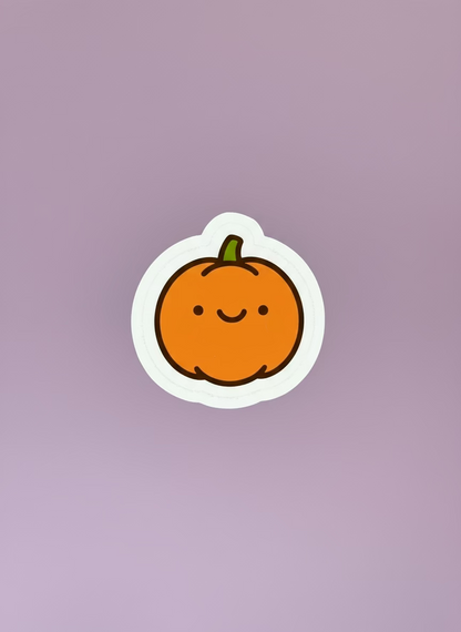 Cute Pumpkin Sticker | Not Made For This