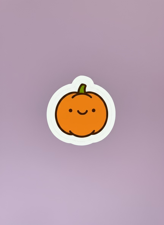 Cute Pumpkin Sticker | Not Made For This