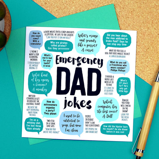 Emergency Dad Jokes® Card