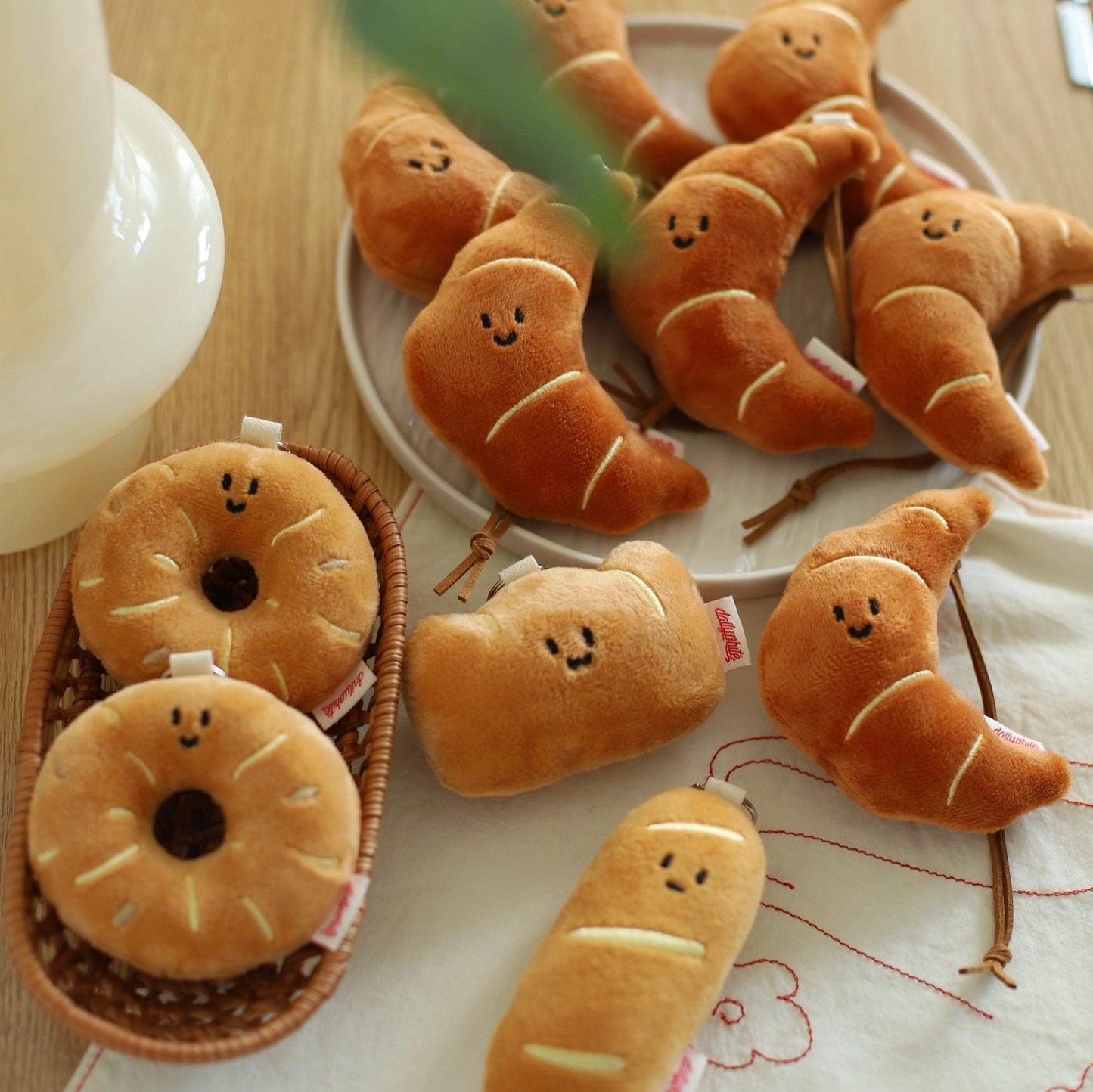 Daily White |  Bakery Bag Charm