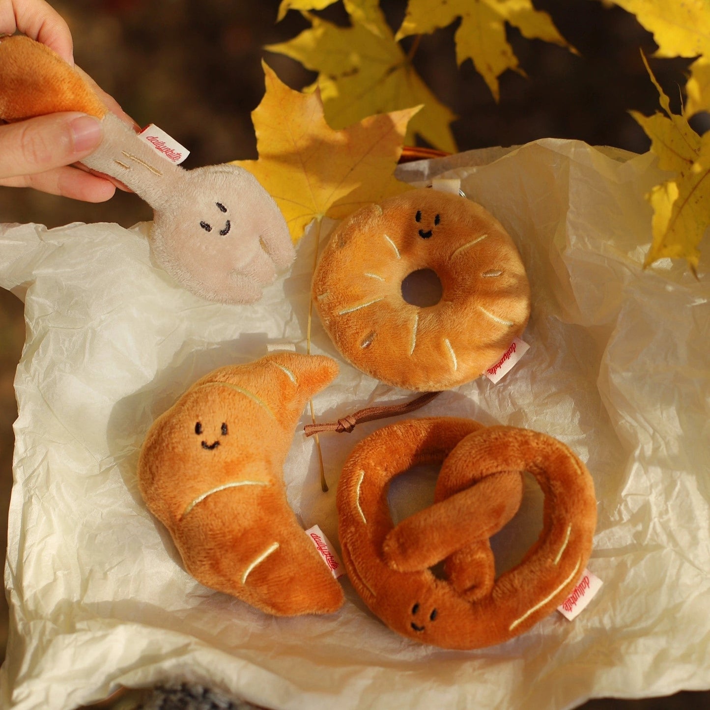 Daily White |  Bakery Bag Charm