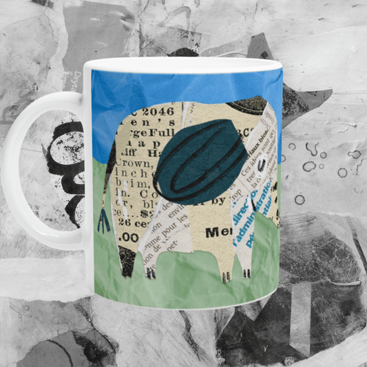 Elephant and Frog Mug