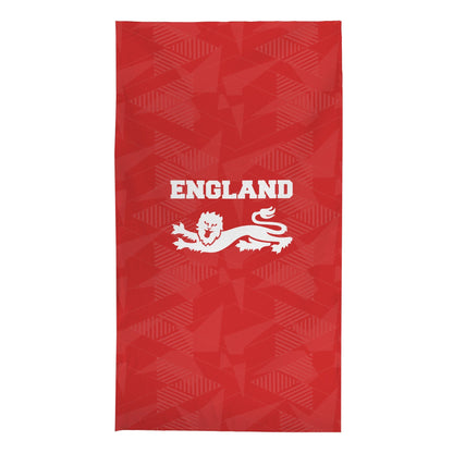 England Red - WC26 - Retro Beach Towel - 150cm x 75cm