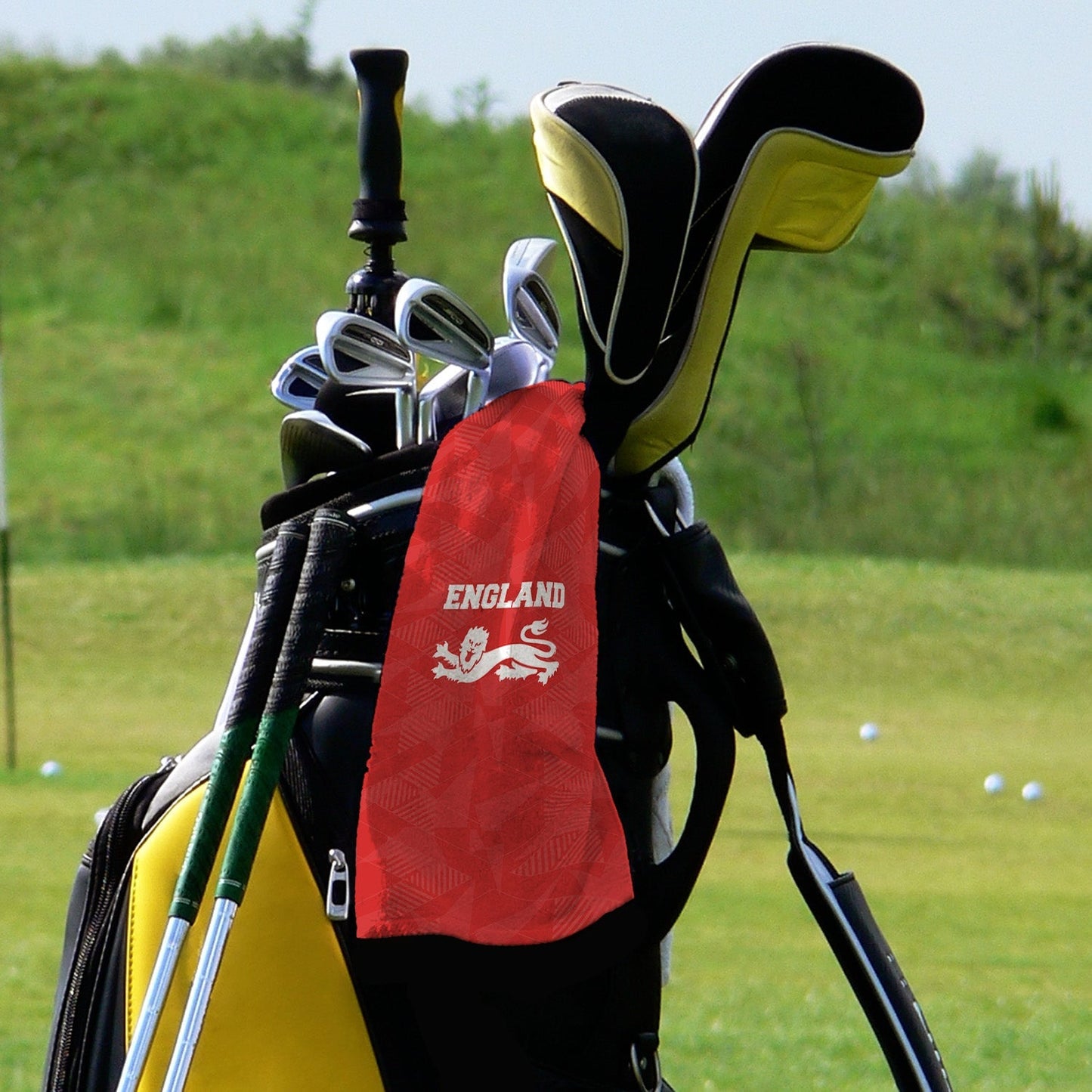 England Red - WC26 - Golf Towel