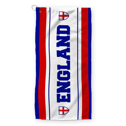 England Stripe - WC26 - Golf Towel